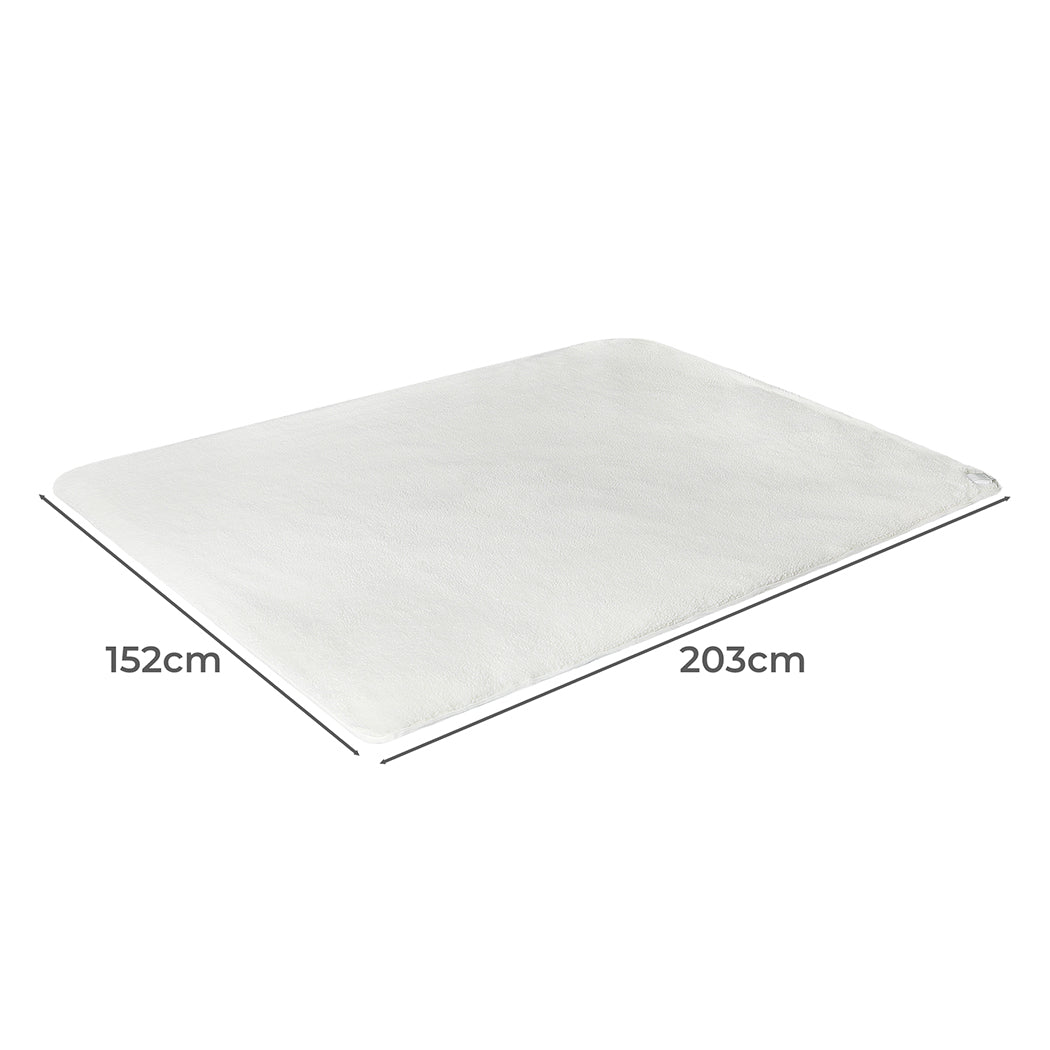 DreamZ 350GSM Electric Blanket Heated Queen-1954802704605908994