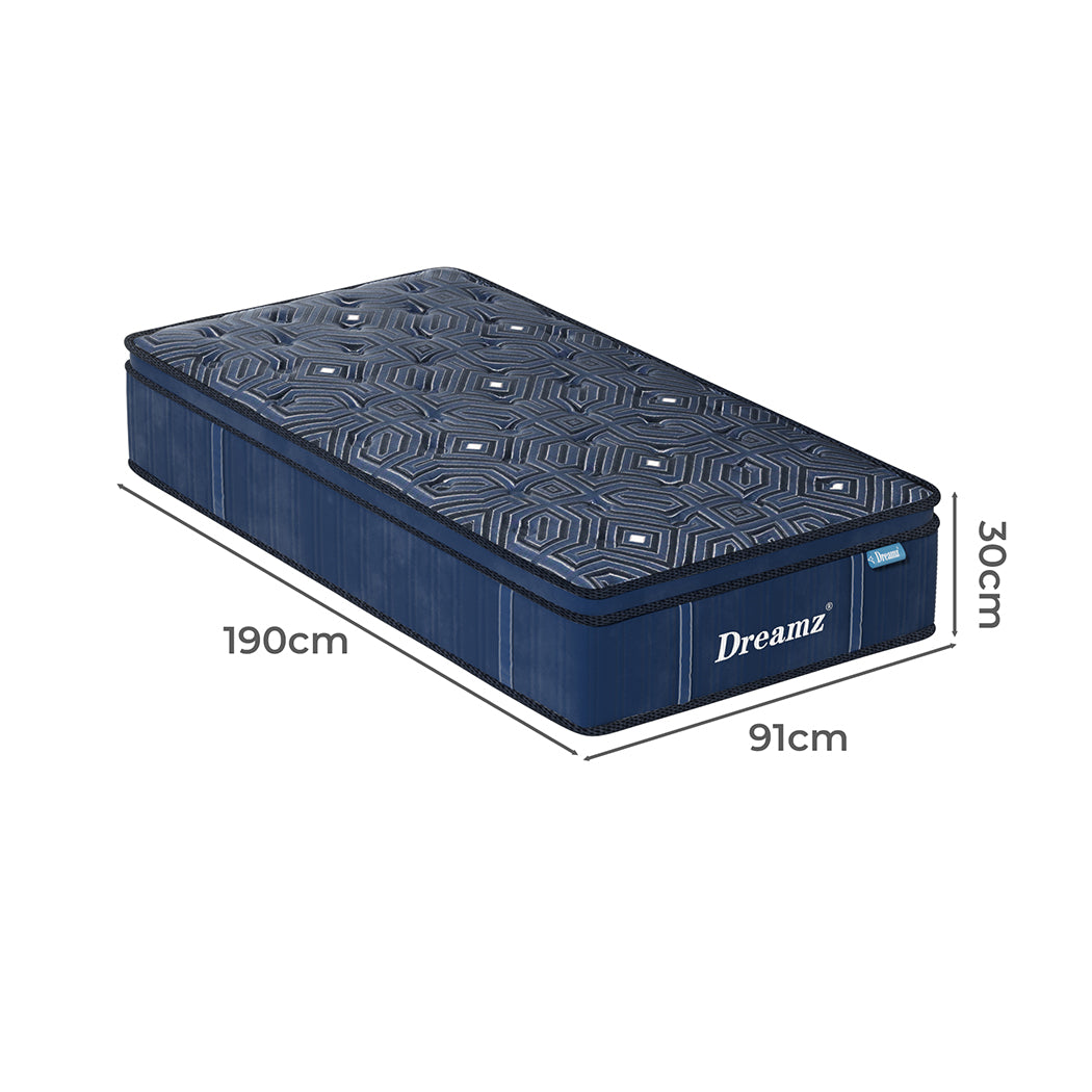 DreamZ Spring Mattress Euro Top All Sizes 30CM-1954802369573294082