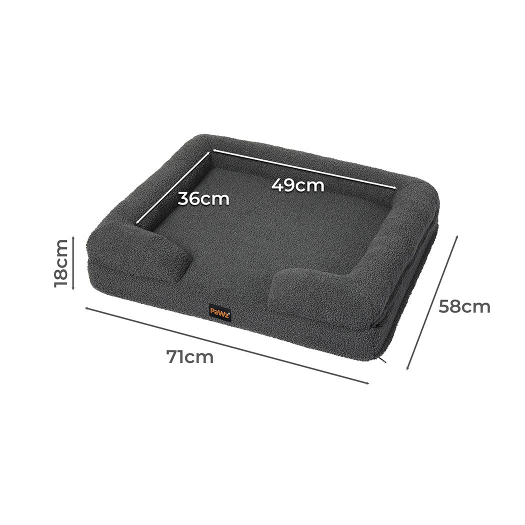 PaWz Memory Foam Pet Sofa Bed-1954802344755597314