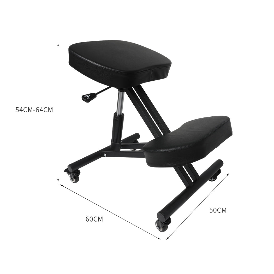 Levede Kneeling Chair Computer Ergonomic Black-1954803009447923713