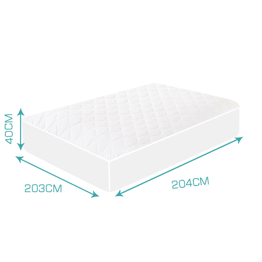 DreamZ Fitted Waterproof Bed Mattress Protector Super King-1910113038640484354
