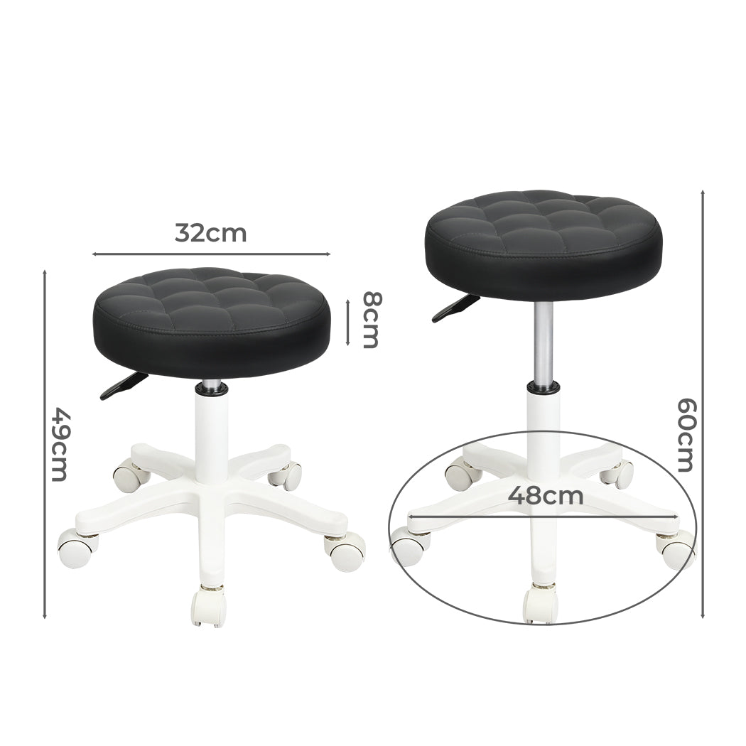 Levede Rolling  Bar Stool-1954802407657574402