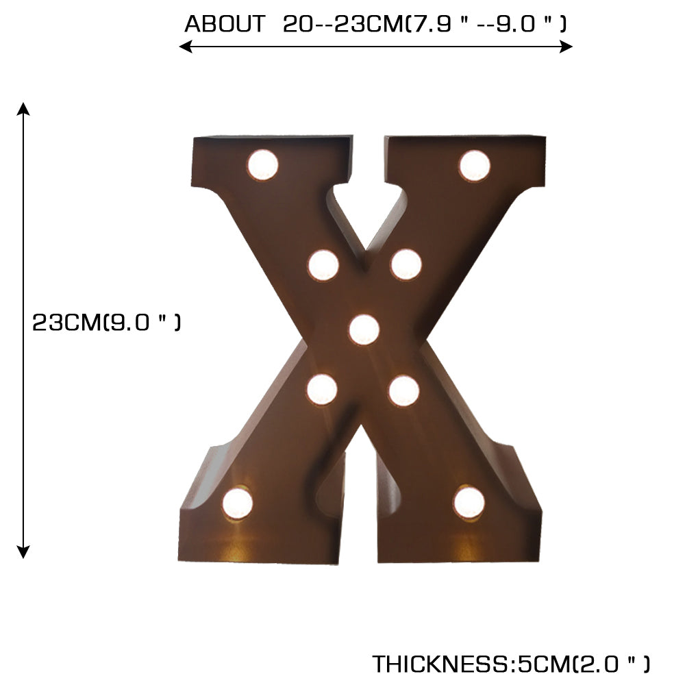 LED Metal Letter Lights Free Standing-1954803063889989634