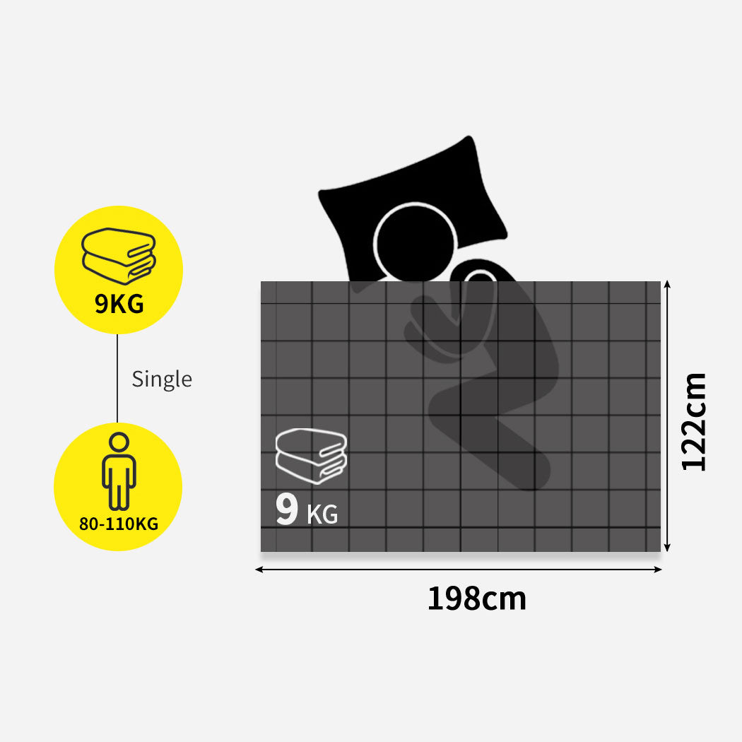 DreamZ 9KG Weighted Blanket Promote Single 9KGS-1954802941403729922