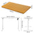 Levede Motorised Standing Desk Height 120cm Natural 800x 1.5MM-1954803018453094401