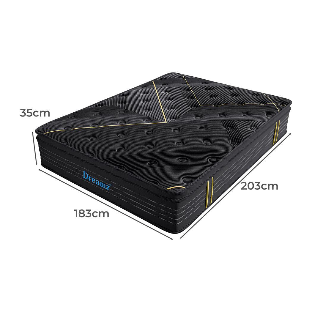 Dreamz Spring Mattress Bamboo Euro Top King-1954802857949663233