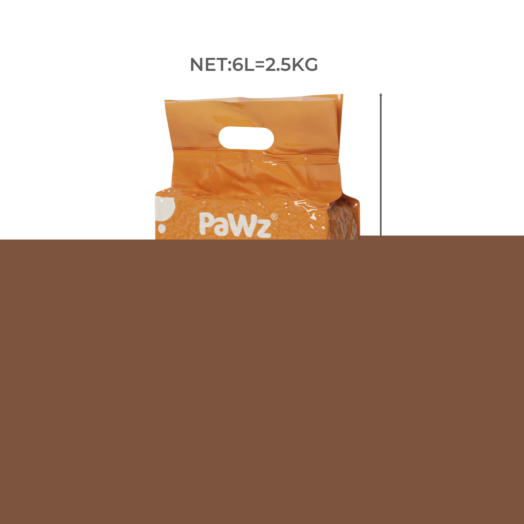 PaWz 2.5kg Tofu Cat Litter Clumping Natural x12-1954802394151915521