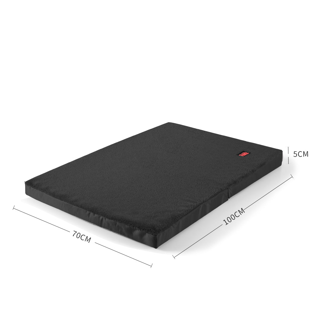 PaWz Pet Bed Foldable Dog Puppy Beds Black X-Large-1954802758615961601