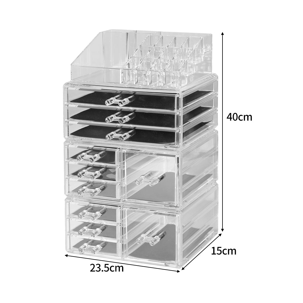 11 Drawers Clear Acrylic Boxes Cosmetic-1910113072853422082