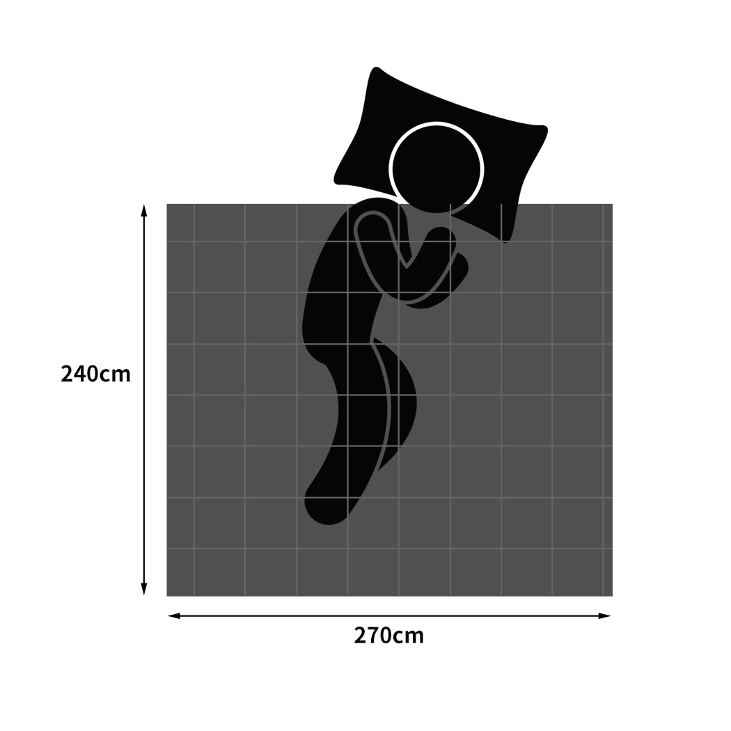 DreamZ Quilt Duvet Doona Microfibre Super King-1954802583658958850