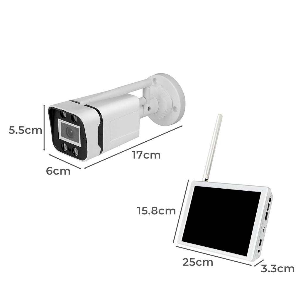 Wireless Security Camera System Set Square-1954802790794661890