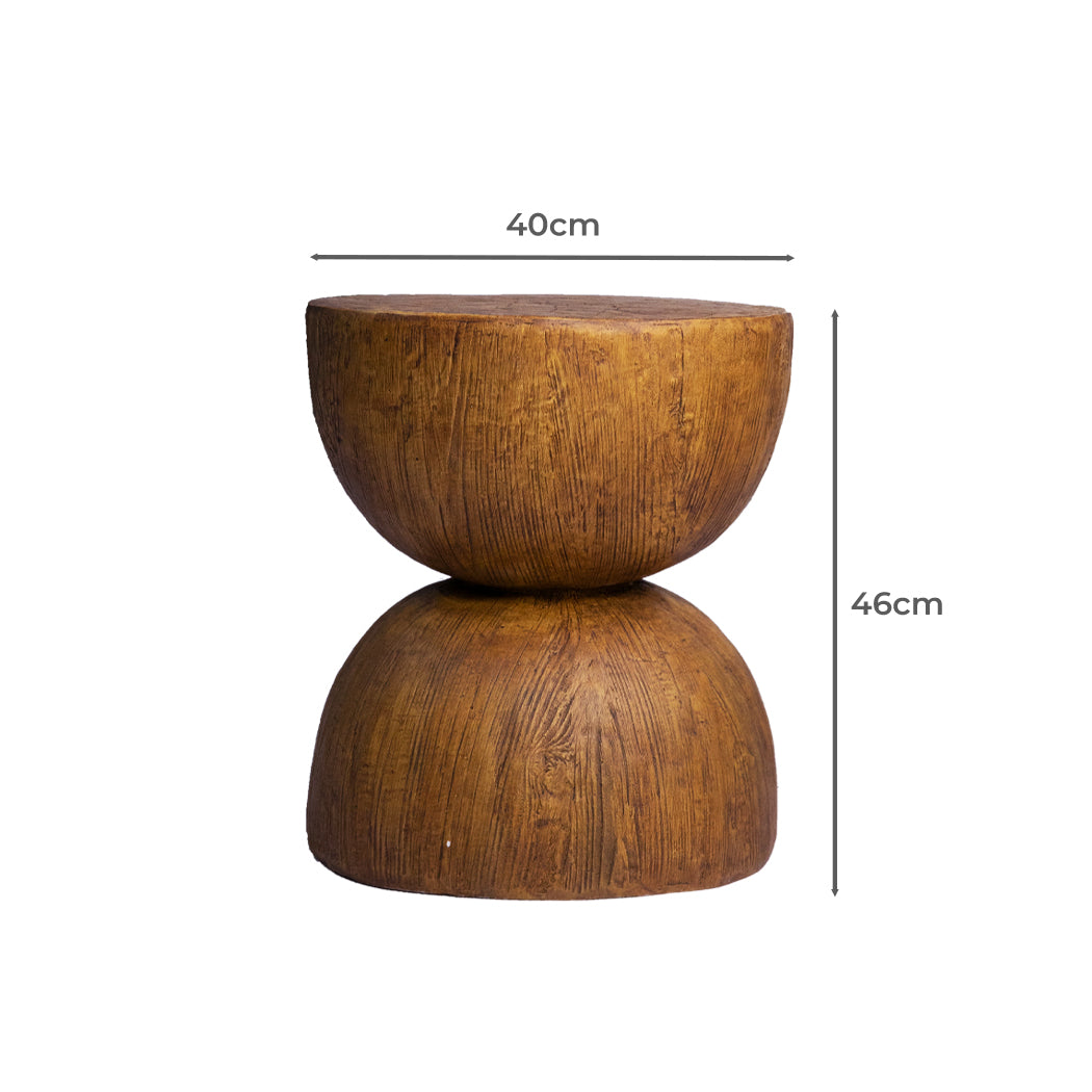 Levede Side Table Terrazzo Coffee Tables Oak-1954802989193629697