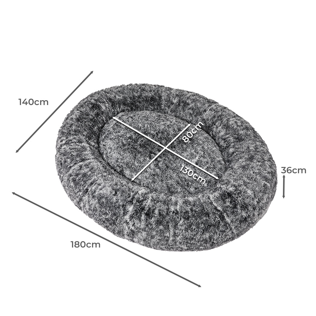 PaWz Replacement Pet Bed Cover Zipper Charcoal Cover-1954802556358234114