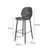 Levede 2x Bar Stool Counter Chair PU Leather Kitchen Pub Restaurant Padded Seat