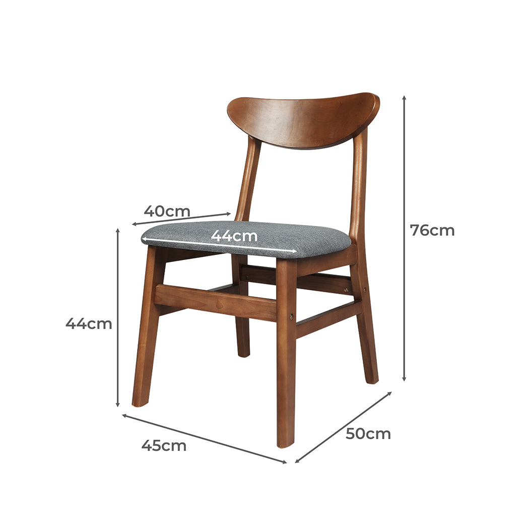 Levede 8x Dining Chairs Kitchen Chair-1973193559544827906