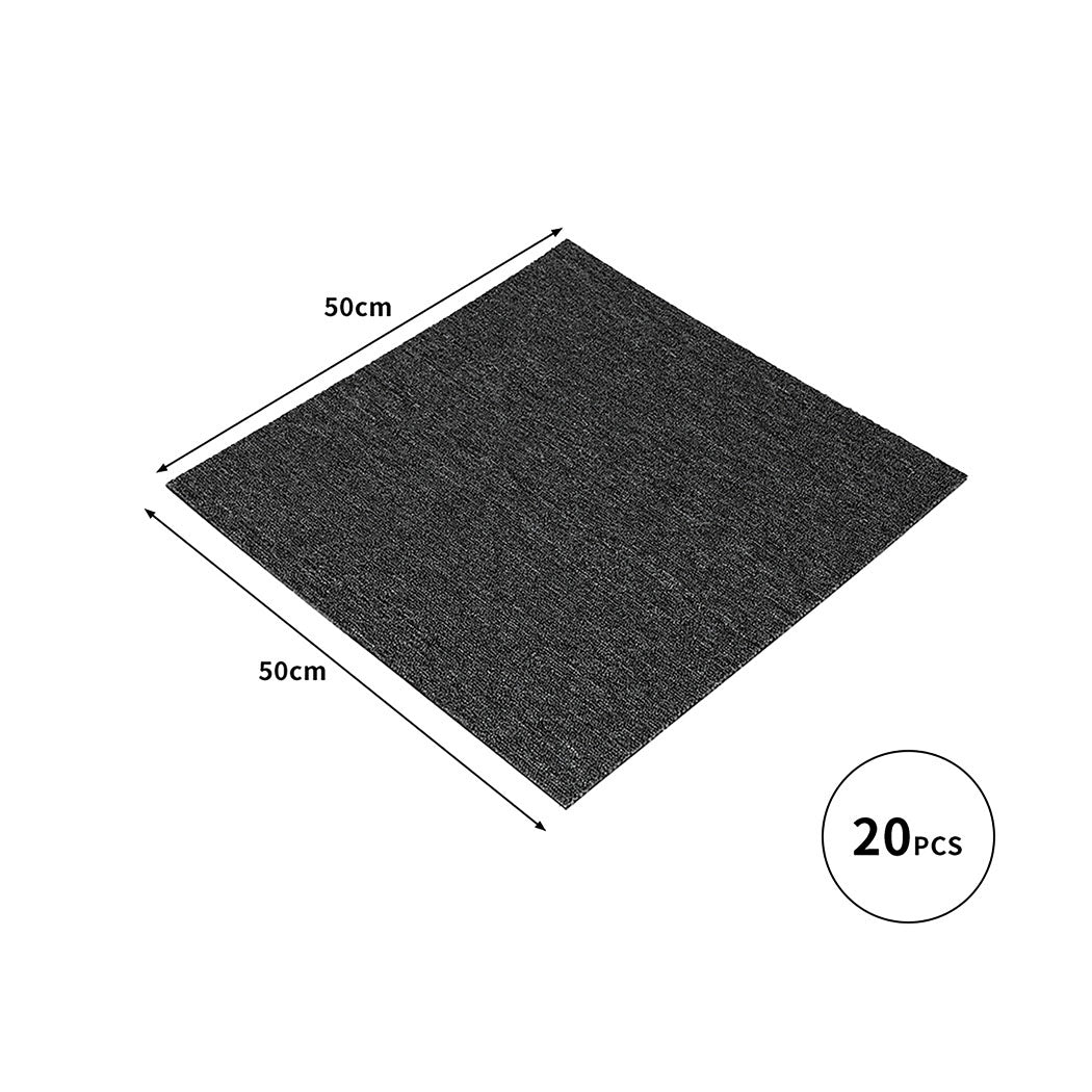 Marlow 20x Carpet Tiles 5m2 Box Heavy-1973193545930117122