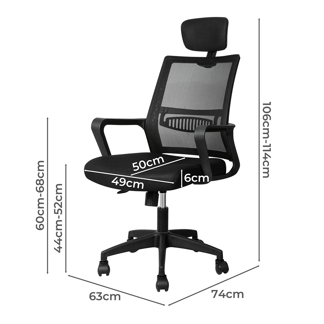 Levede Office Chair Mesh Gaming Executive-1954802891671867393