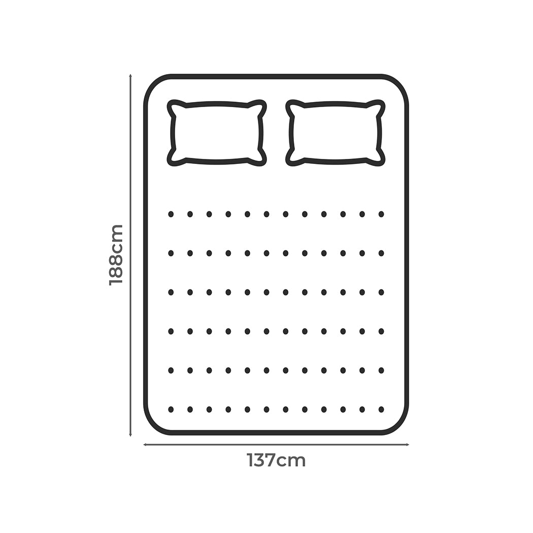 Dreamz Pillowtop Mattress Topper thickness 5cm-1954802371003551745