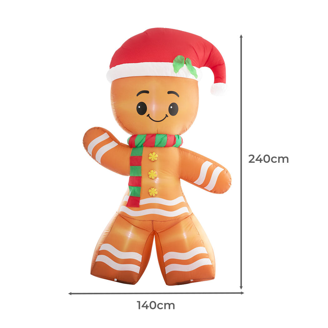 Santaco Christmas Inflatable Gingerbread-1954802755356987394