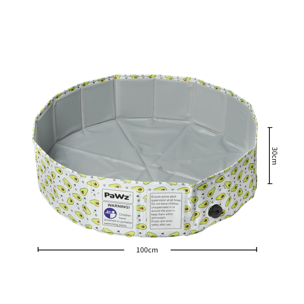 PaWz 100cm Portable Pet Swimming Pool L Large-1954802557574582274