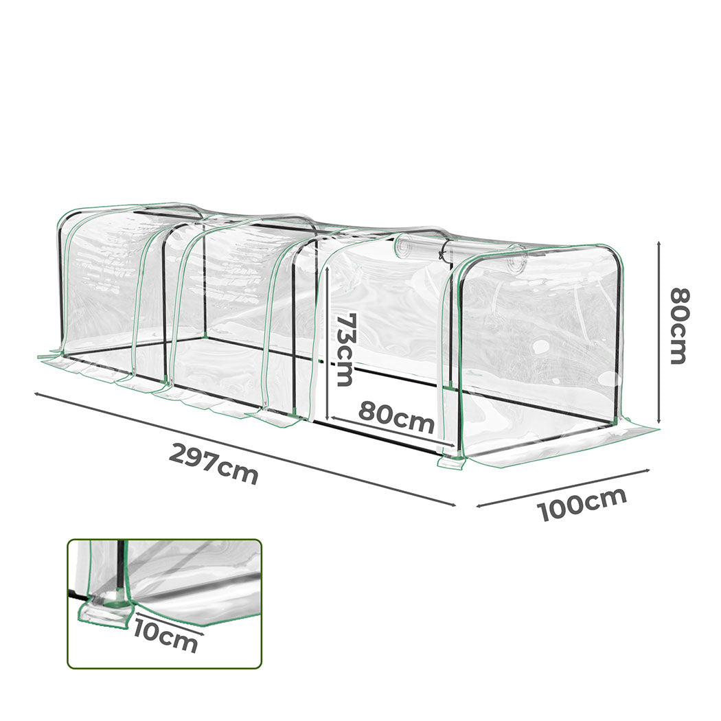 Lambu Greenhouse Flower Garden Film Tunnel-1954802375231410177