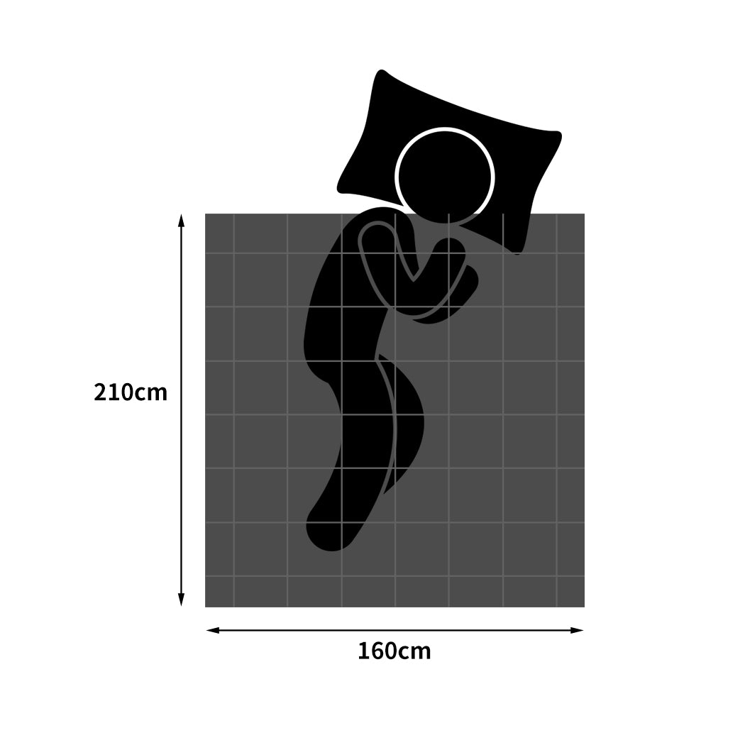 DreamZ Quilt Duvet Doona Microfibre King Single-1910112507406716930