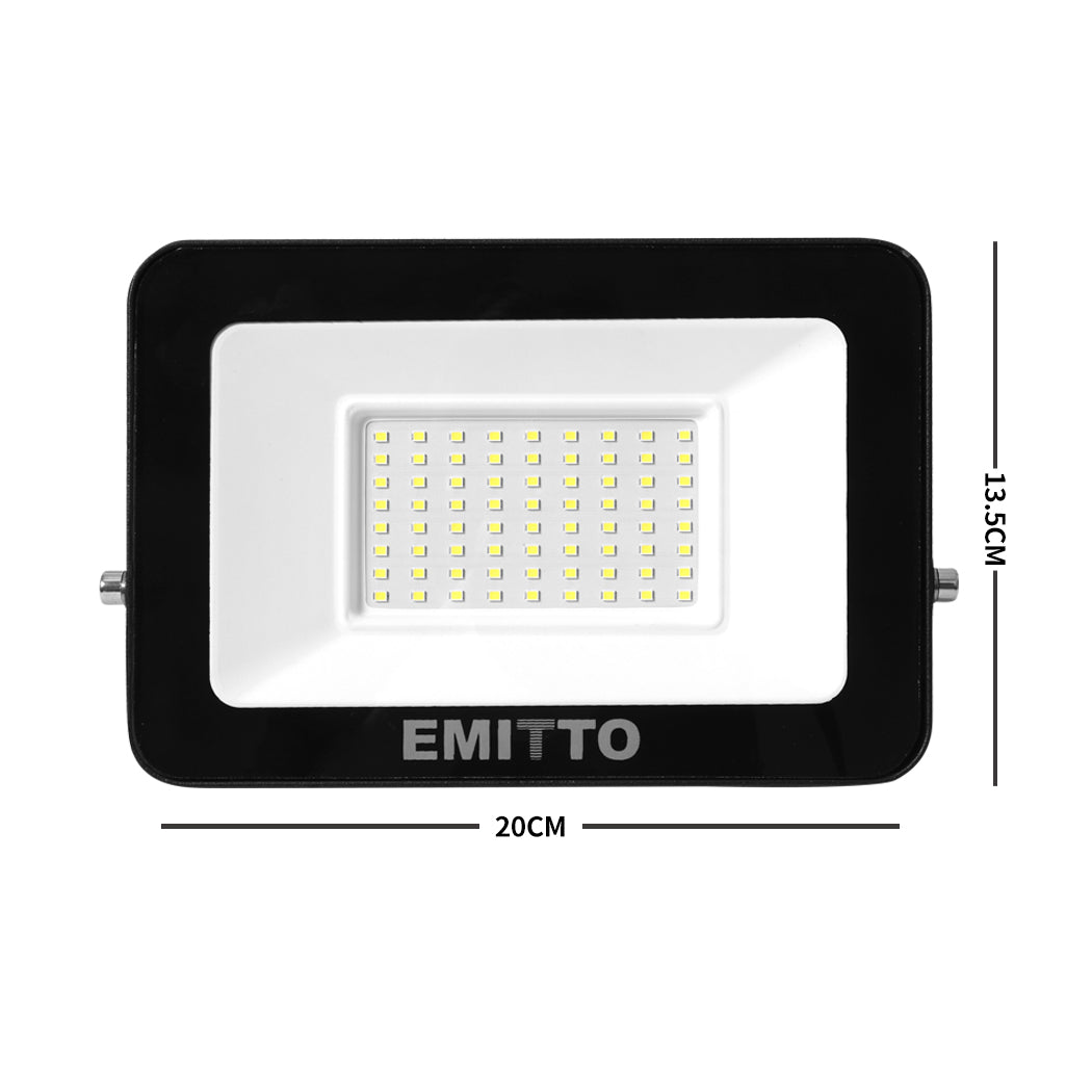 Emitto LED Flood Light 50W Outdoor Floodlights-1910112941437489154