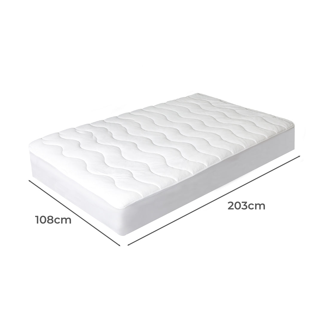 Dreamz Cool Mattress Topper Protector King Single-1954802867168743426