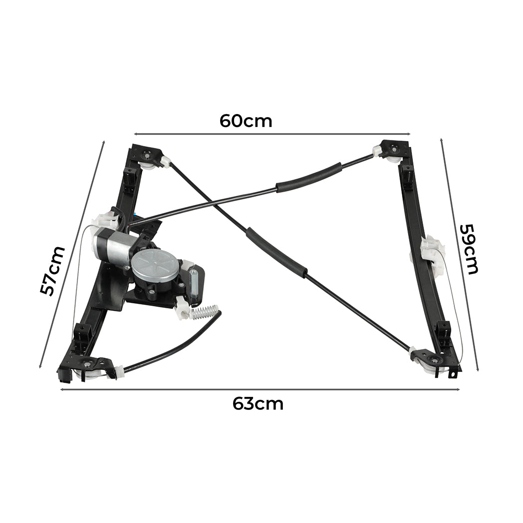 Manan Front Right Electric Window Regulator-1954802965428703234