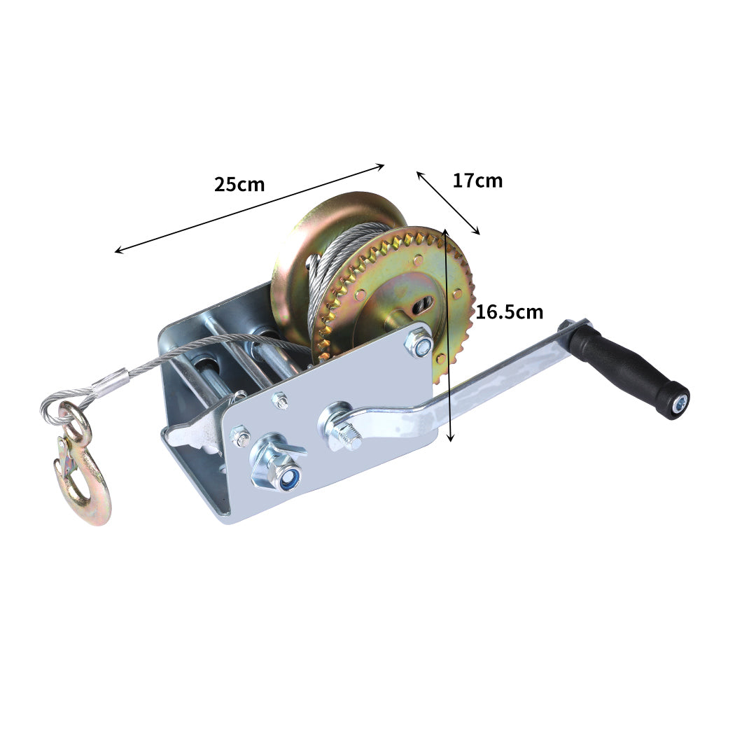 4WD Hand Winch Boat Car Trailer Manual-1919892923982417922