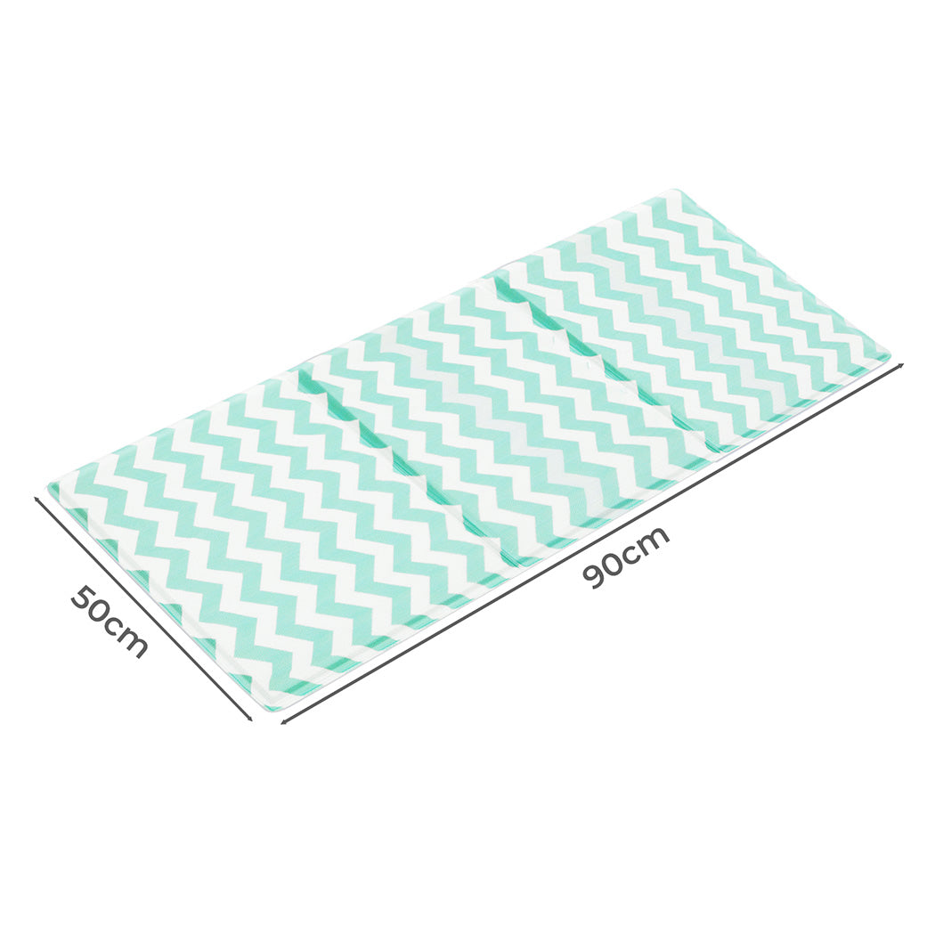 Pawz Pet Cooling Mat L Green-1954802430126460929