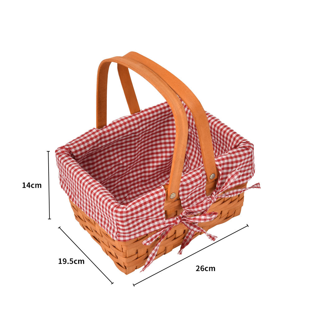 Picnic Basket Outdoor Baskets Deluxe-1954802336895471618