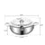 TOQUE 24cm Japanese Deep Frying Pan Silver-1910113166386401281