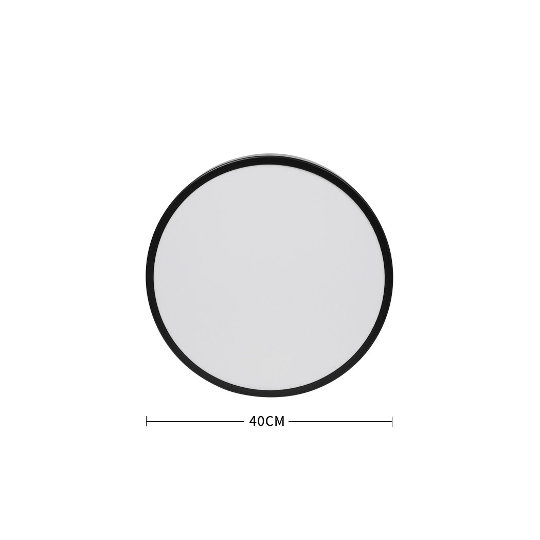EMITTO 3-Colour Ultra-Thin 5CM LED Ceiling 60W Black-1954802828350459906