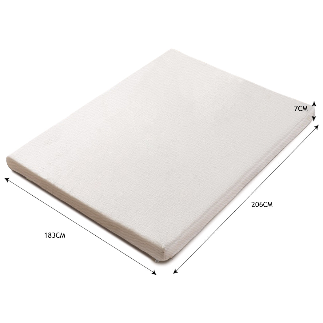 DreamZ 7cm Memory Foam Bed Mattress King-1954802690693402625