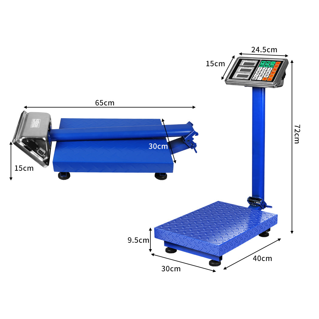 Digital Platform Scales 150KG Electronic-1910112824932306946
