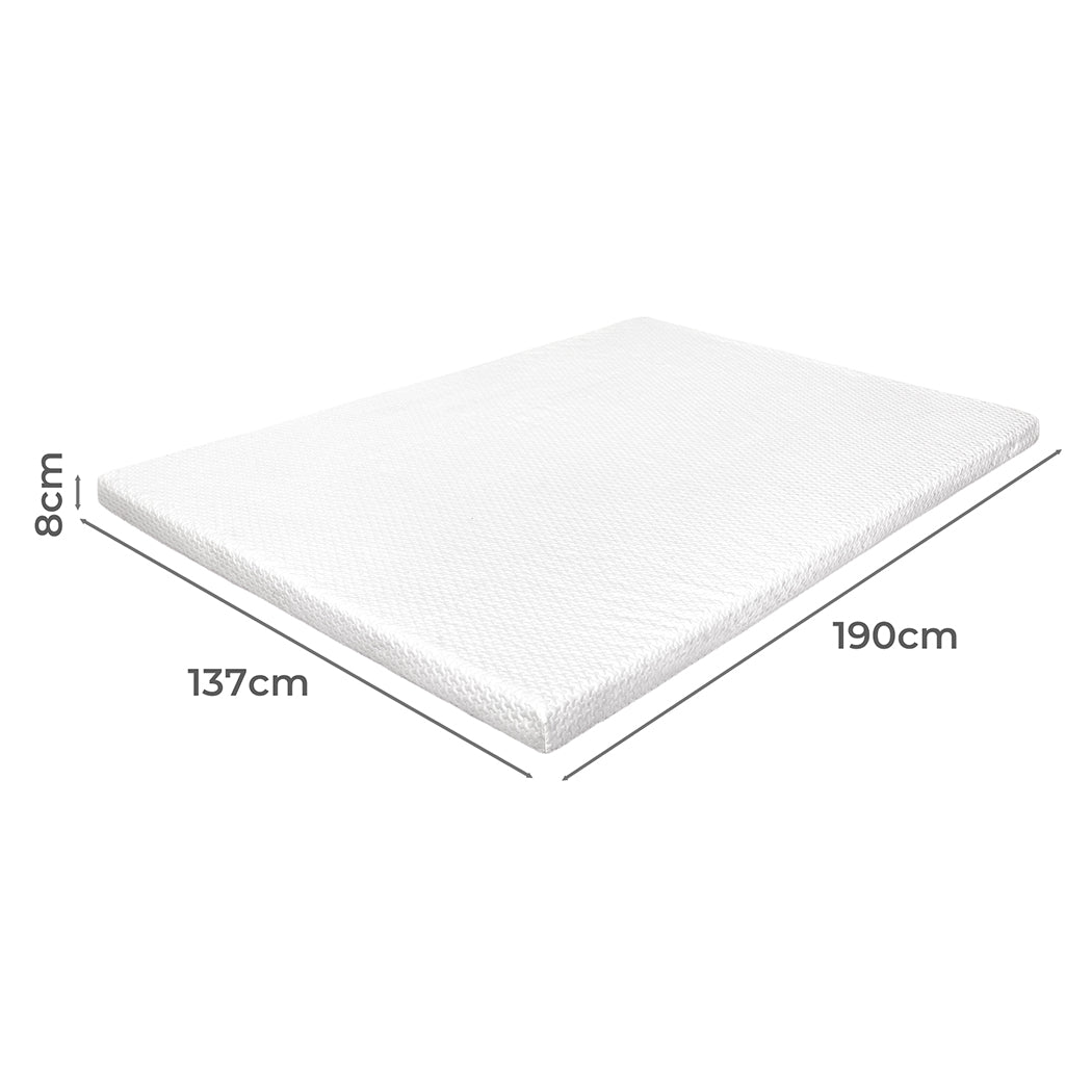Dreamz Gel Memory Foam Mattress Topper Bed Cool Double-1973194190951157761