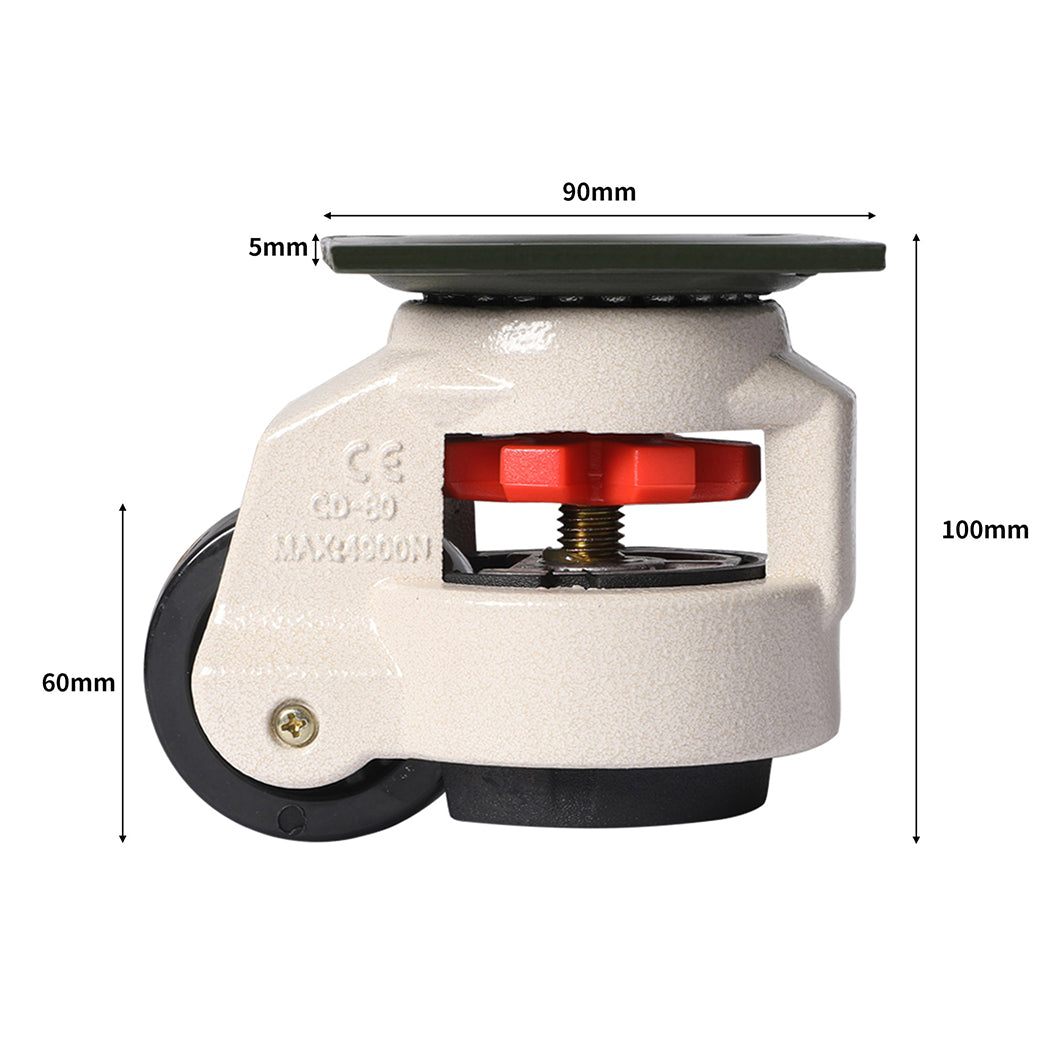 Traderight Leveling Caster Wheel Swivel-1910113117979938818