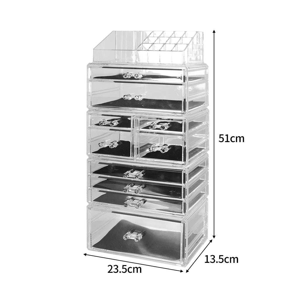 10 Drawers Cosmetic Makeup Organizer-1910112867986837506