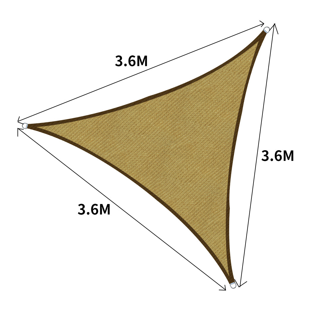 Outdoor Awning Cloth Sun Shades Sail Sand 280-1910112598150483970