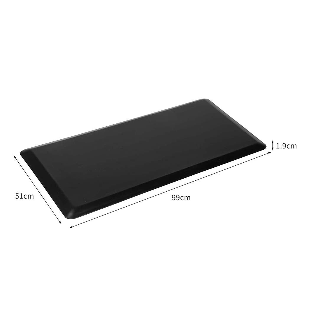 Marlow Anti Fatigue Mat Standing Desk 51x99cm Black Large-1954803011666710529