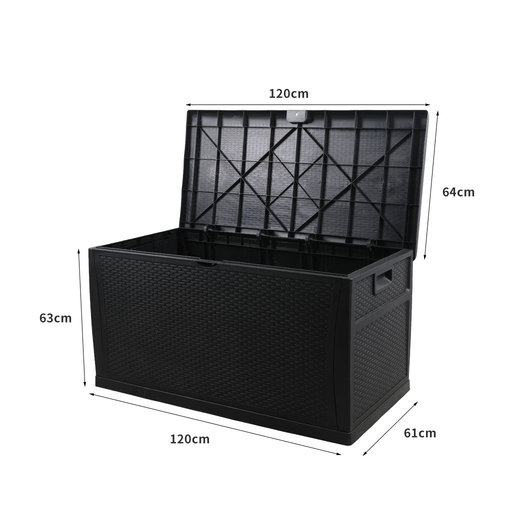 460L Outdoor Storage Box Garden Lockable-1919892859692126210
