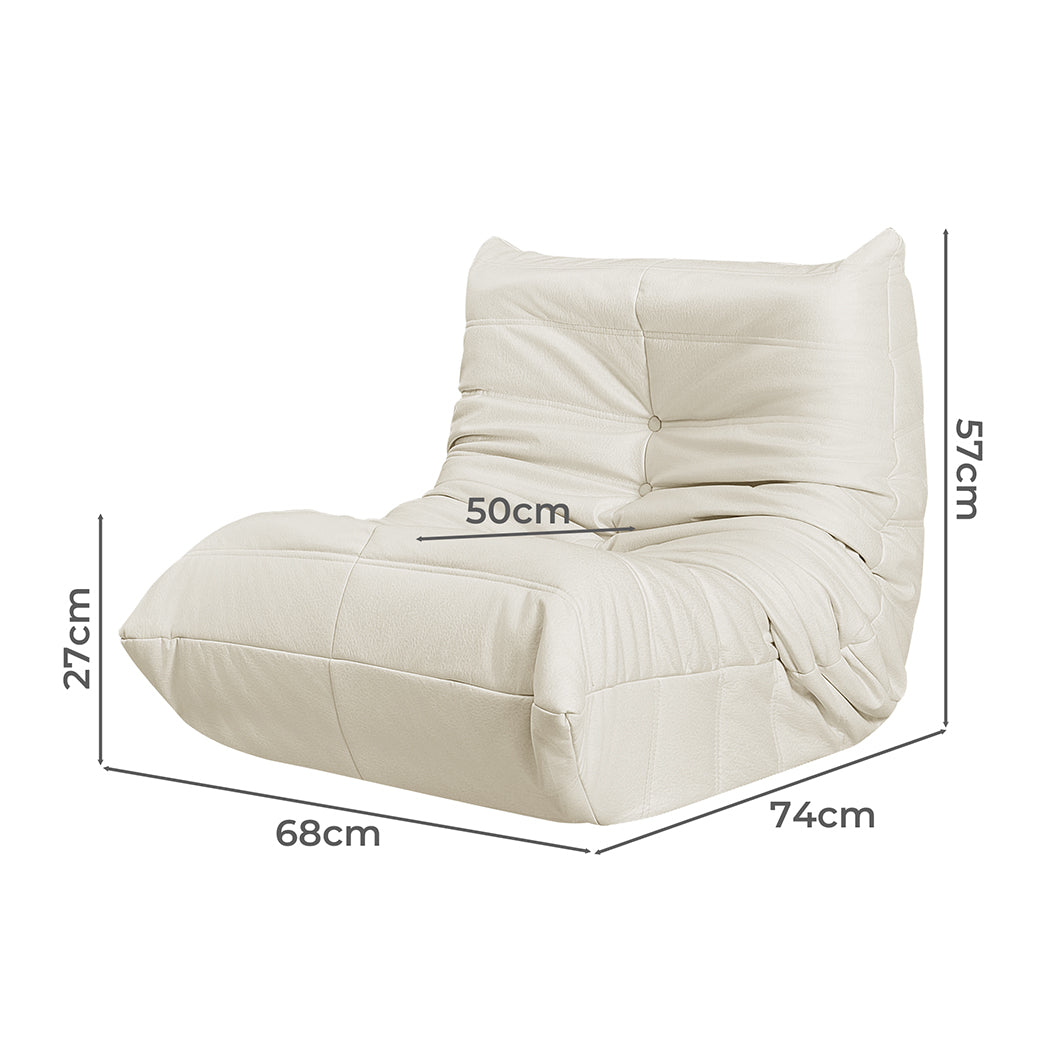 Levede Kids Floor Chair Foam Sofa Replica Single Lazy Recliner Children Couch-1954802347033104385