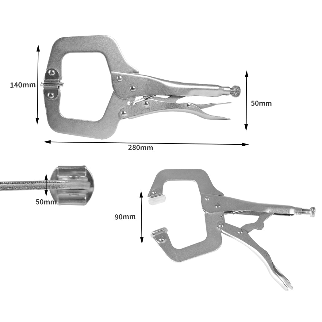 Traderight 4PCS C Clamps Vice Grip Mig-1919892890734170114