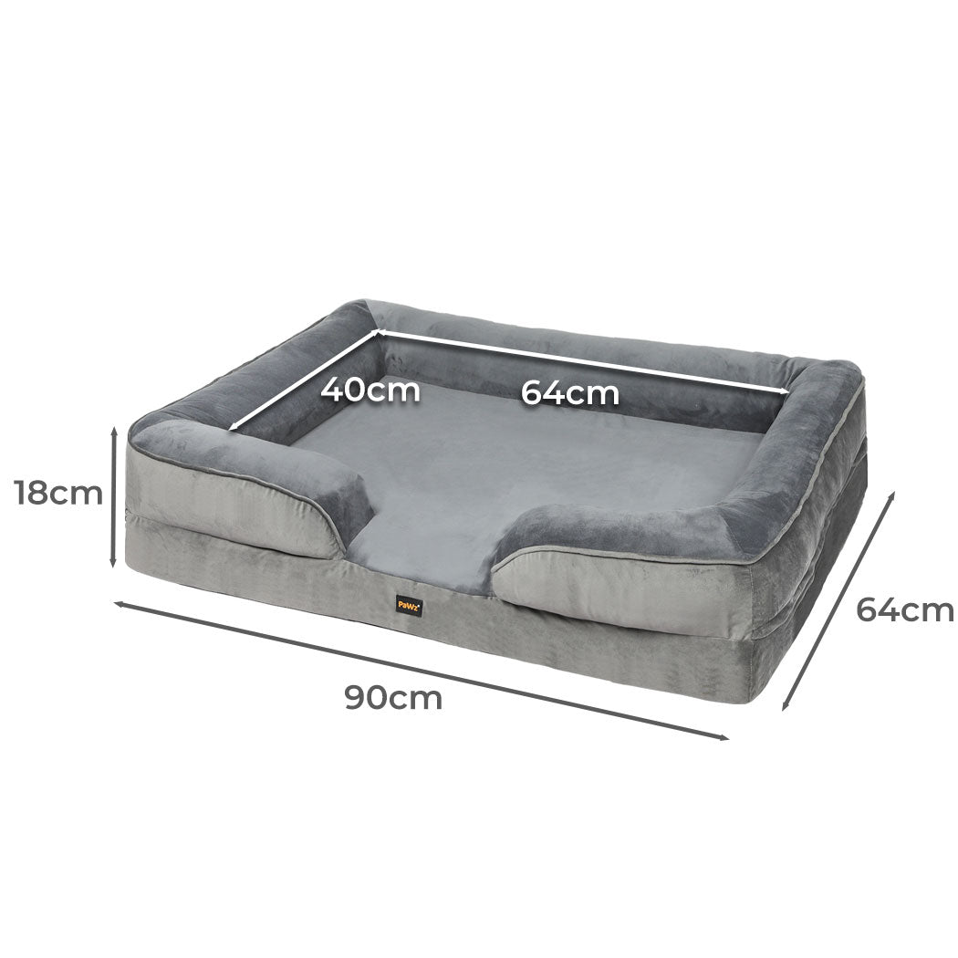 PaWz Memory Foam Pet Sofa Bed Cushion L Large-1954802561705971713