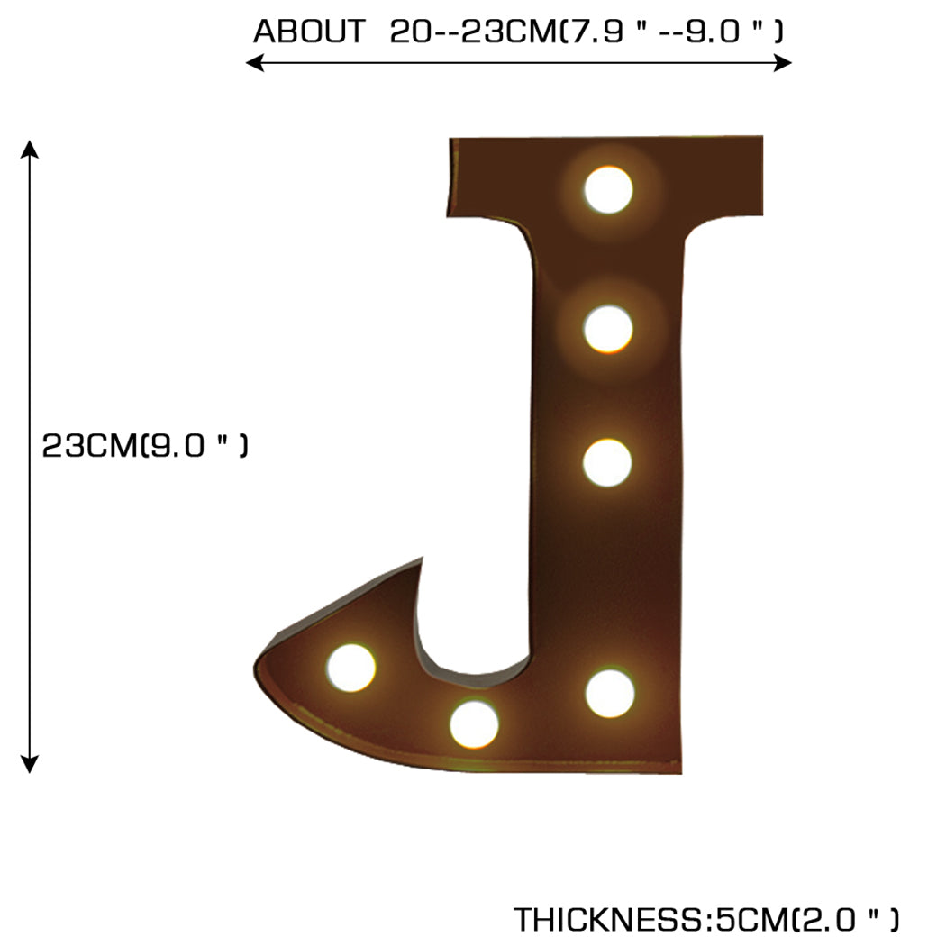 LED Metal Letter Lights Free Standing-1954803063151792130