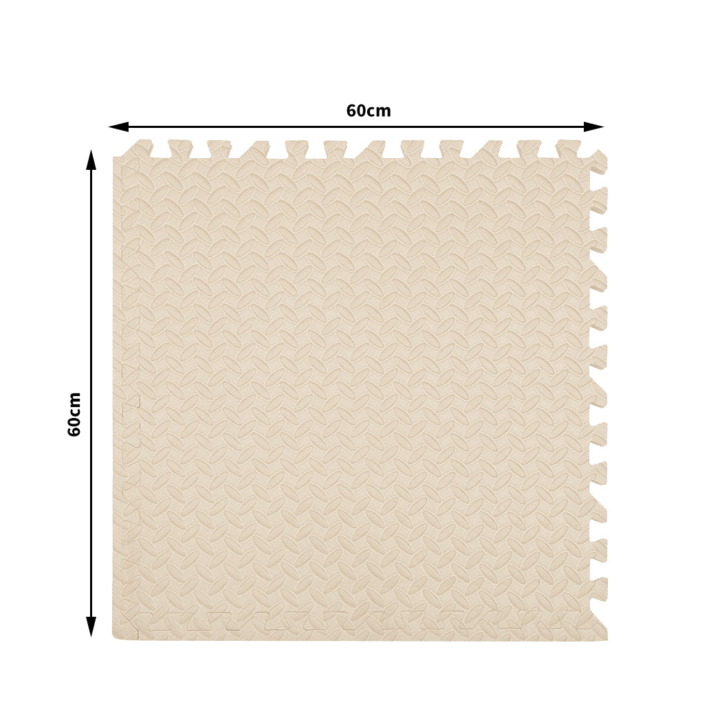 Bopeep EVA Foam Kids Play Mat Floor White-1954802773166002178