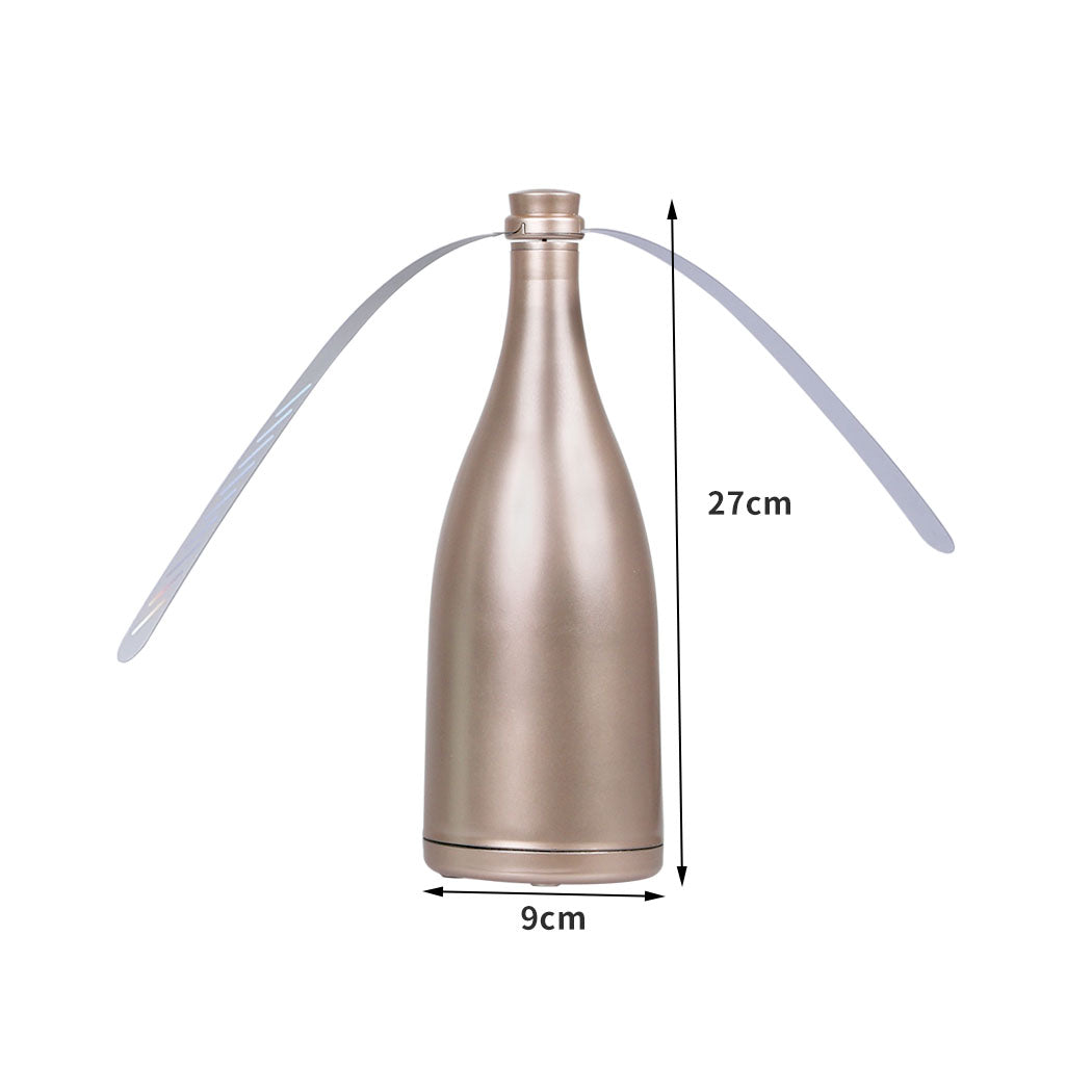 Lambu Fly Free Repellent Fan Fly Trap Rose Gold No LED-1910112513748504578