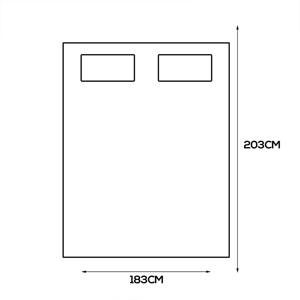 Dreamz Bamboo Pillowtop Mattress Topper King-1954802864698298370