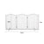 PaWz Wooden Pet Gate Dog Fence Safety Stair Barrier Security Door 3 Panels White